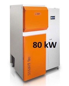 Pelletskessel 80 kW